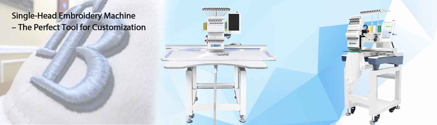 Máy thêu một đầu – Công cụ hoàn hảo cho việc tùy chỉnh