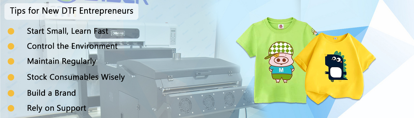 Lời khuyên dành cho doanh nhân DTF mới