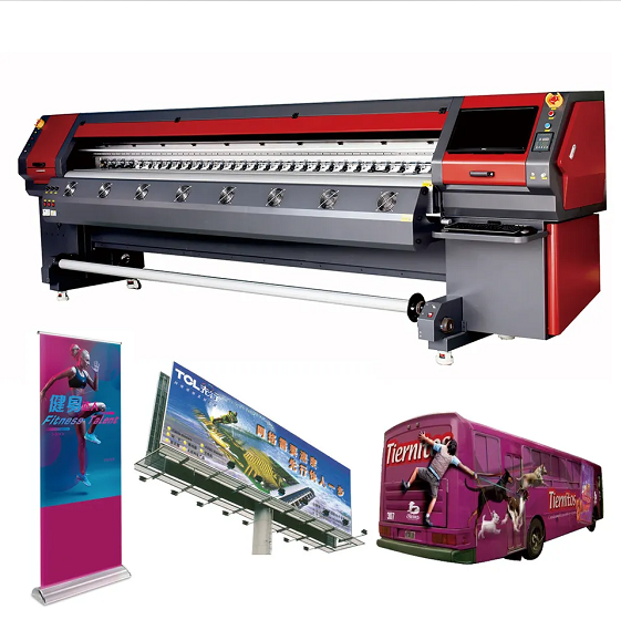 Định Dạng Lớn Hơn 3.2M I3200 Eco Dung Môi/Thăng Hoa Máy In Phun Nhãn Cuộn Để Cuộn 5 Đầu Máy In Phun máy In