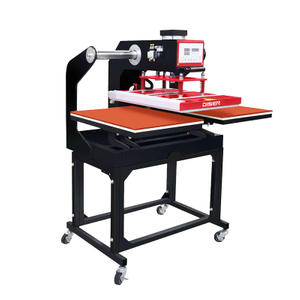 DS-7B-1 Máy ép nhiệt trạm đôi 40 * 60cm cho vải áo phông