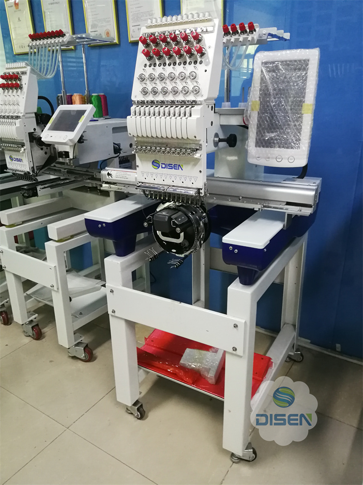 Máy thêu một đầu nhãn tự động DS-W1201 cho nhà máy Trung Quốc