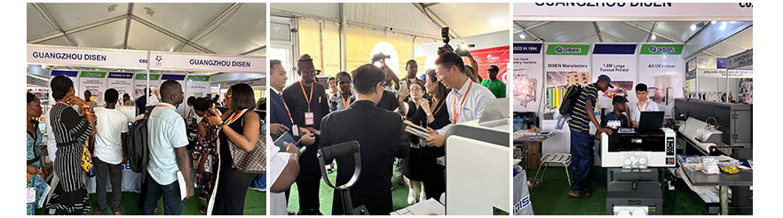 Hồ sơ của công ty tại triển lãm Nigeria