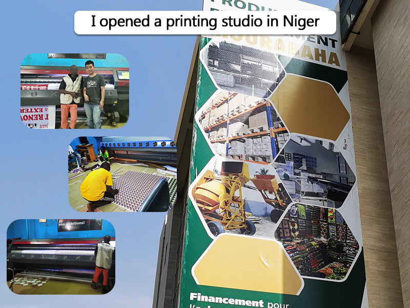 Tôi đã mở một studio in ở niger