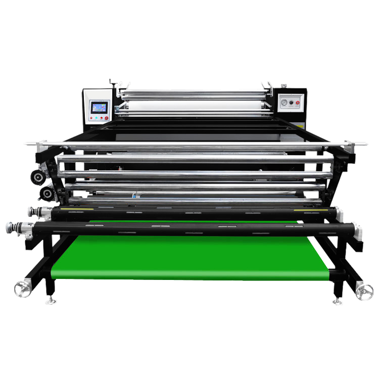 DS-26B 1.7x420 1700mm Con lăn Giấy thăng hoa Cuộn để cuộn In chuyển nhiệt Vải Dệt cắt mảnh Vải Máy ép nhiệt tự động
