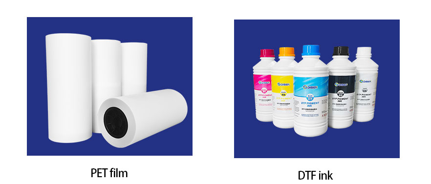 60cm-DTF-Máy in-Phim PET,mực dtf