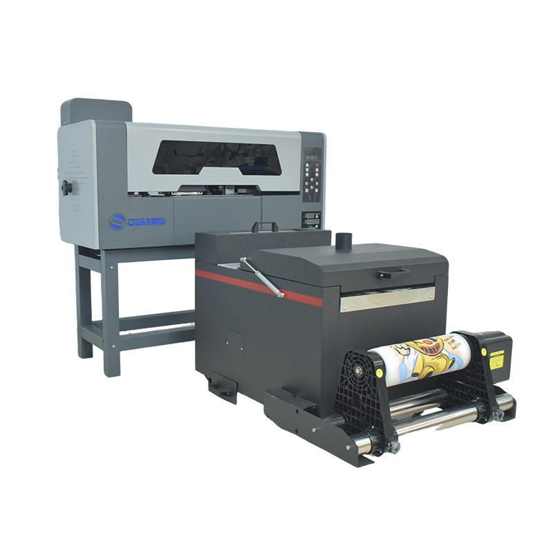 Máy in Disame A3 DTF với máy in áo thun truyền nhiệt dạng bột