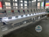 12 đầu 12 kim Thiết kế tích hợp Máy thêu nhiều đầu có độ ồn thấp dành cho nghệ thuật