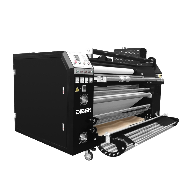 DS-26B 1.8x600 Cuộn đa chức năng để cuộn Lịch thăng hoa Vải dệt Máy ép truyền nhiệt con lăn