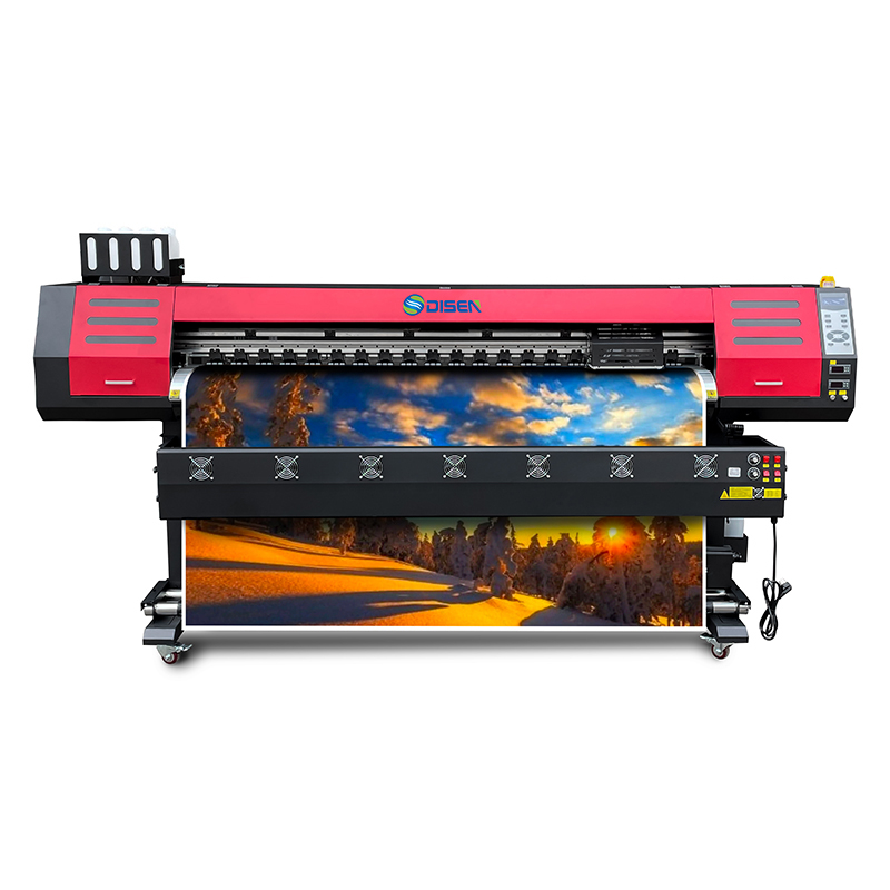 Máy in khổ rộng 1,6m 1,8m Hai đầu XP600 Máy in phun dung môi sinh thái công nghiệp