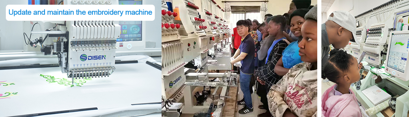 Cập nhật và duy trì máy thêu
