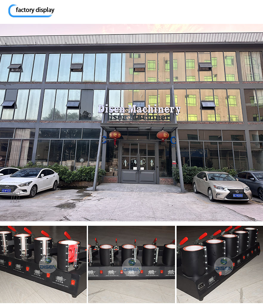 5in1-Cốc-máy ép nhiệt-Nhà máy trưng bày